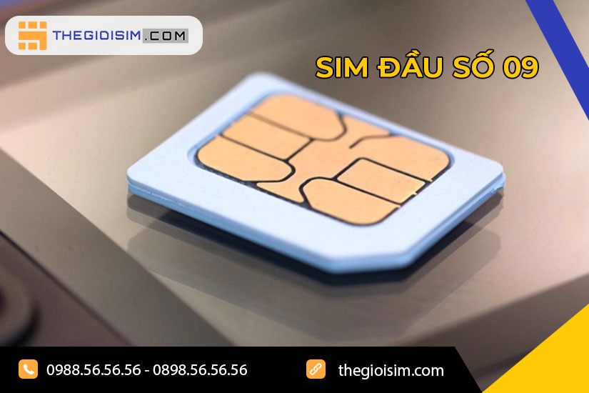 Sim đầu 09 là của nhiều nhà mạng khác nhau