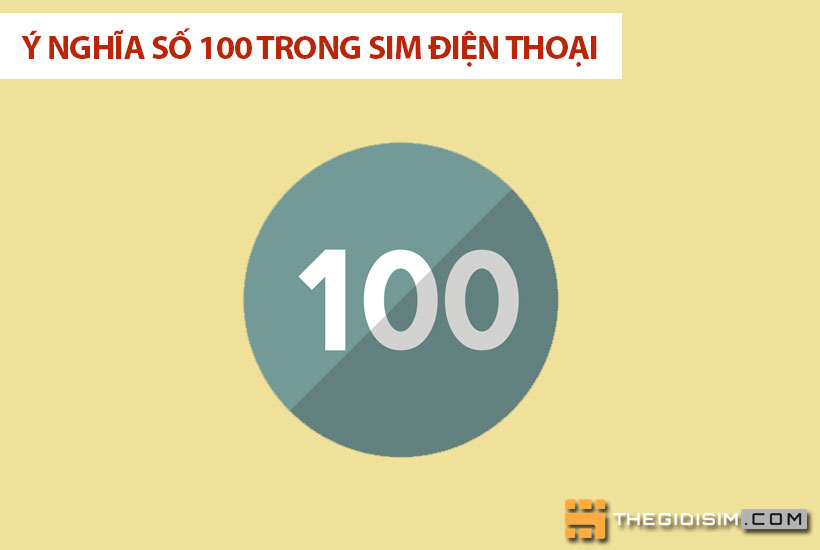 Các quan niệm khác nhau về ý nghĩa số 100