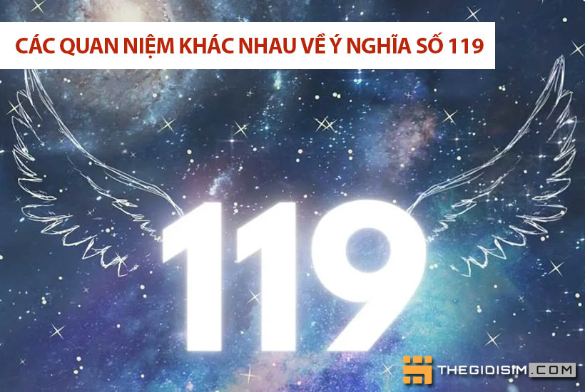 Các quan niệm khác nhau về ý nghĩa số 119