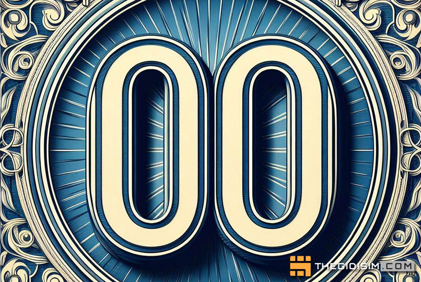 Các quan niệm khác nhau về ý nghĩa số 00?