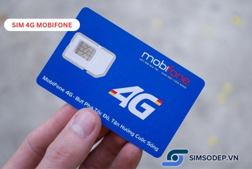 Sim 4G Mobifone và một số gói cước bạn có thể tham khảo